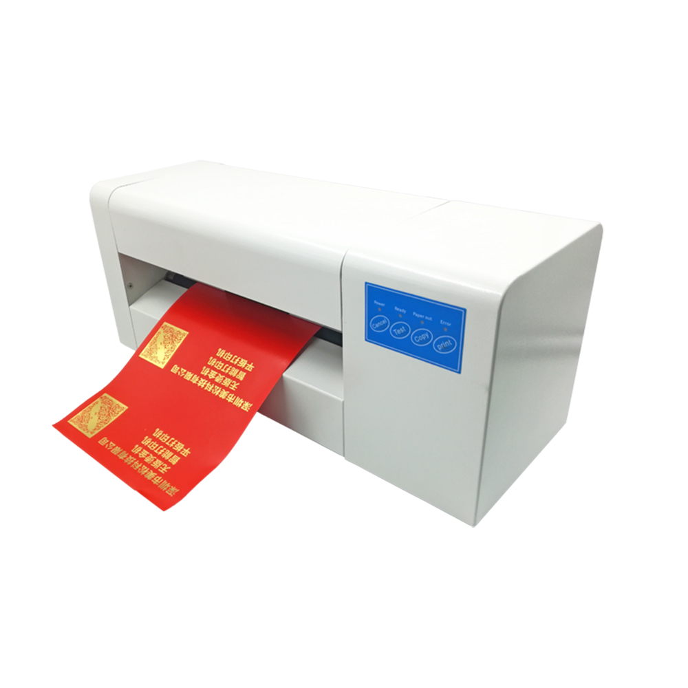 ribbon hot digital foil printer for textiles